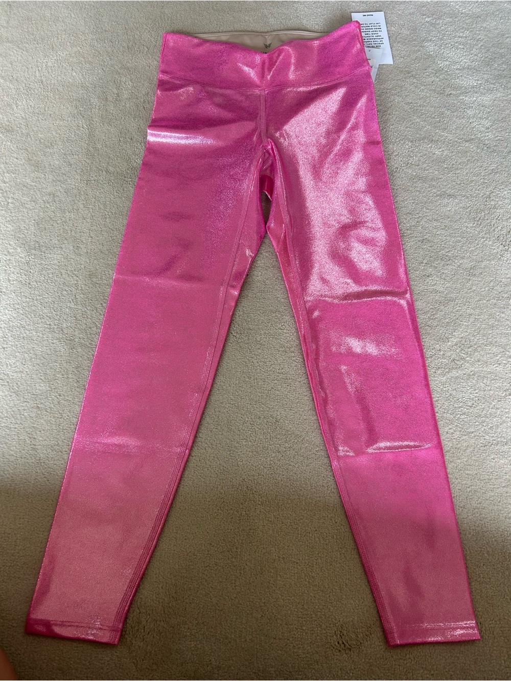 Heroine Sport Shiny Pink Leggings